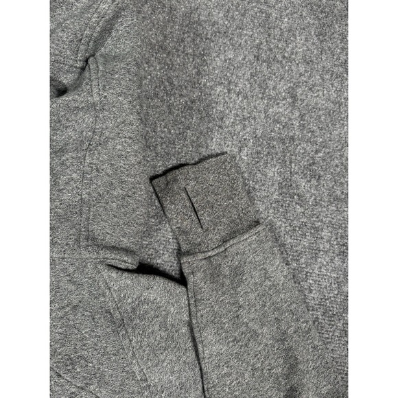 Lululemon Scuba Hoodie Jacket Light Cotton Fleece Full Zip‎ Heathered Black - Picture 14 of 14